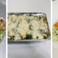 George's Roast Beef, Pizza, Salad